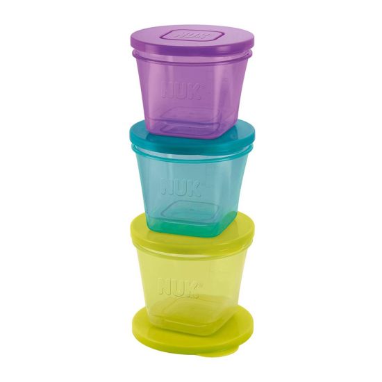 Nuk Fresh Food Pots, 3 Pieces, 10255183