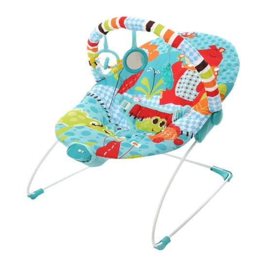 Mastela Soothing Cradling Vibrations Bouncer, Fish/Flower, 3-11 KG, 6750