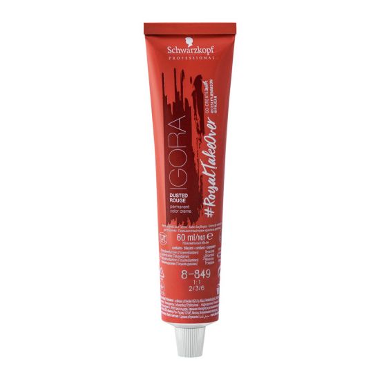 Schwarzkopf Igora Dusted Rouge Hair Colour, 8-849 Light Blonde Red Beige Violet