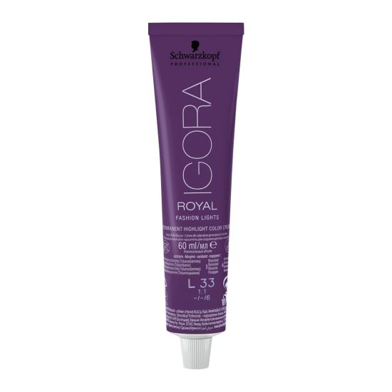 Schwarzkopf Igora Royal Fashion Lights Hair Colour, L-33 Matt Extra