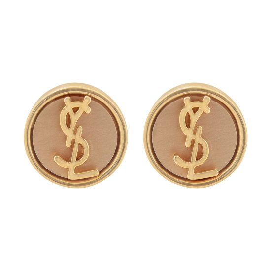 YSL Style Girls Earrings, Golden, NS-072