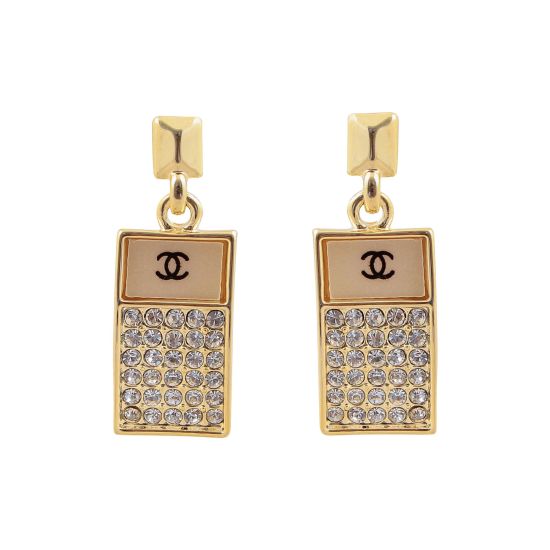 Channel Style Girls Earrings, NS-0114