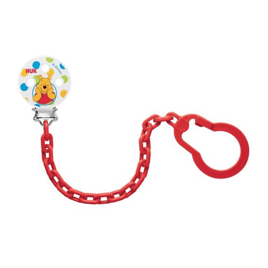 Nuk Disney Soother Chain, Red, 10256256