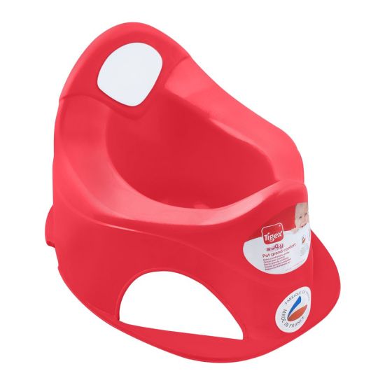 Tigex Pot Grand Comfort Potty Trainer, Red, 80601583
