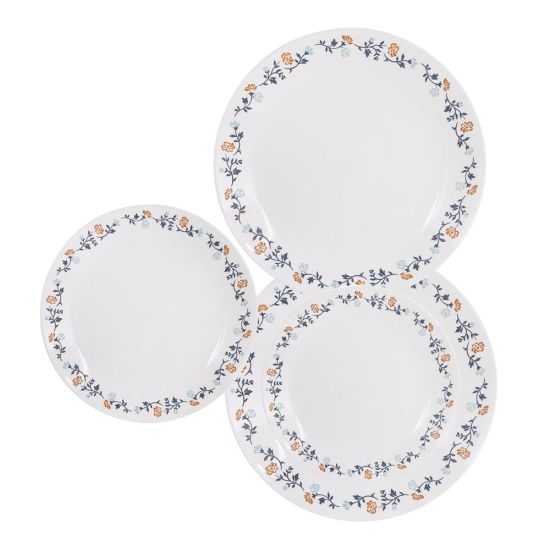 Corelle Livingware Plate Set, Vibrant Gloria, 18 Pieces