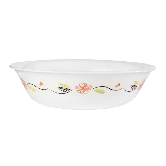 Corelle Livingware Tangerine Garden Serving Bowl, 1 Qtr