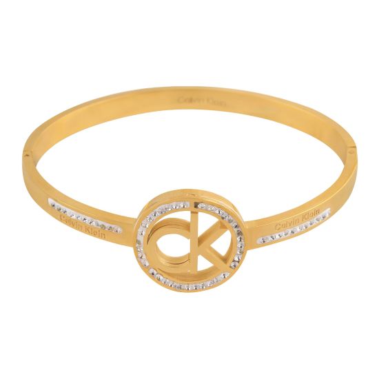 CK Style Girls Bracelet, Golden, NS-0158