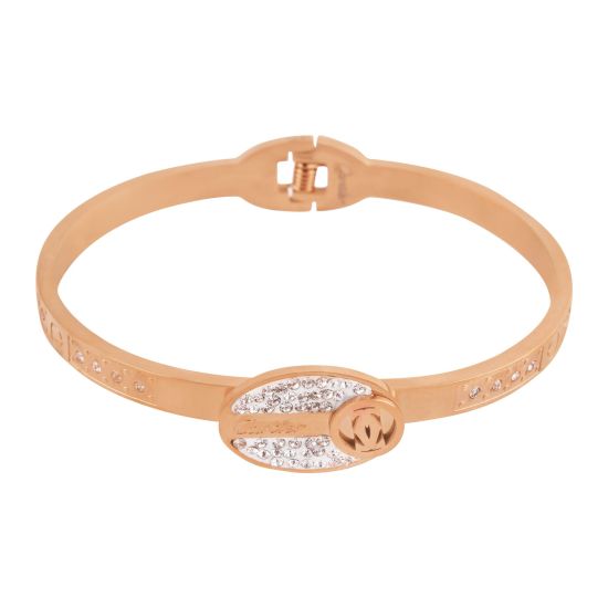 Cartier Style Girls Bracelet, Rose Gold, NS-0170