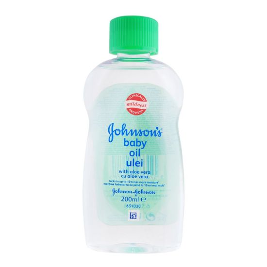 Johnson's Aloe Vera Baby Oil, Italy 200ml
