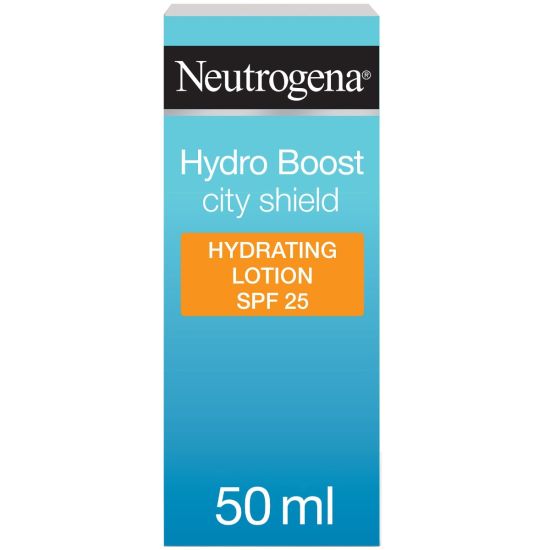 Neutrogena Hydro Boost City Shield Hydrating Lotion, SPF 25, 50ml