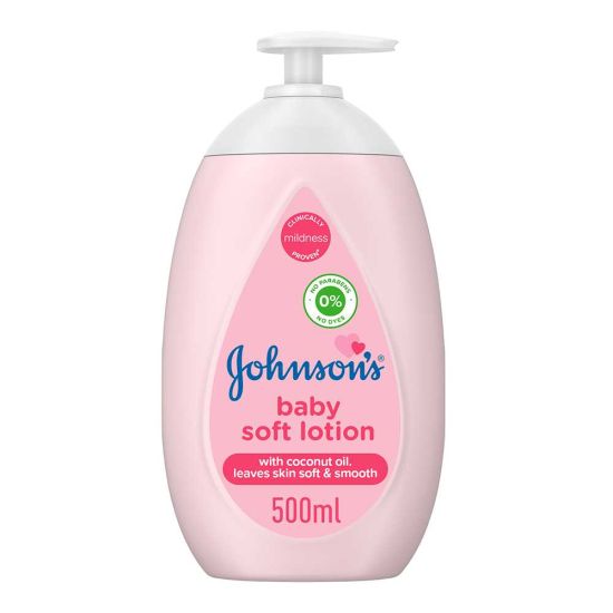 Johnson's Pure & Gentle Daily Care Baby Lotion, 500ml