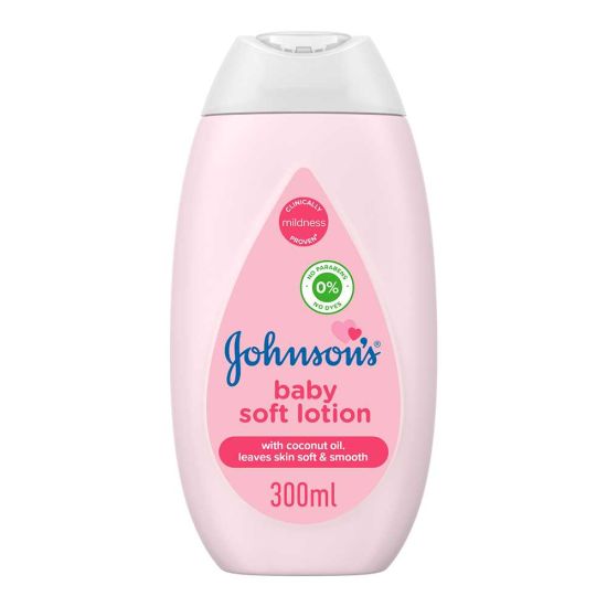 Johnson's Baby Soft Lotion, Paraben Free, Imported, 300ml