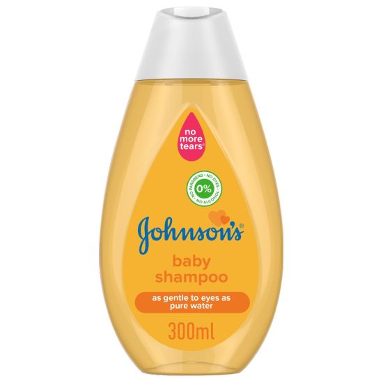 Johnson's As Gentle To Eye As Pure Water 0% Alcohol Baby Shampoo, Italy, 300ml