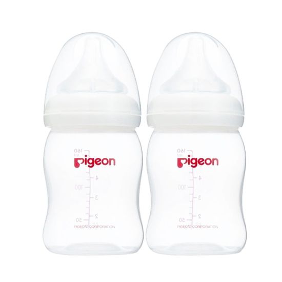 Pigeon Soft Touch Peristaltic Plus Bottle 2-Pack 160ml - 26204