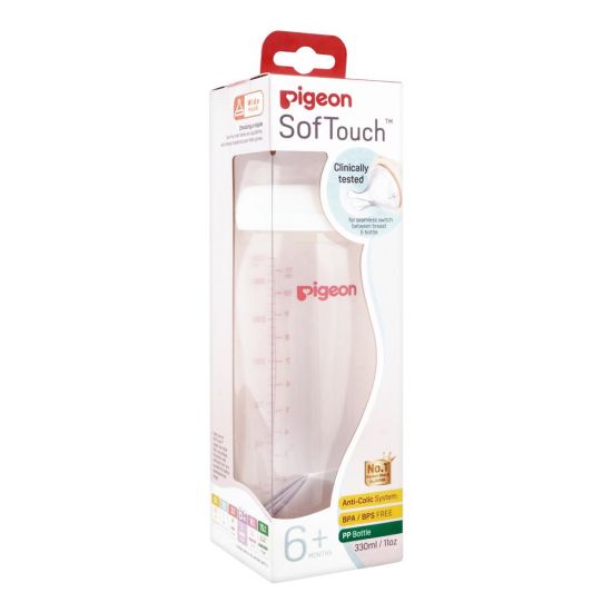 Pigeon Soft Touch Peristaltic Plus Pp Nursing Bottle 330ml A-206